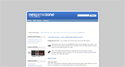 Desktop Screenshot of nesgamezone.com
