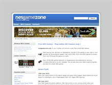 Tablet Screenshot of nesgamezone.com